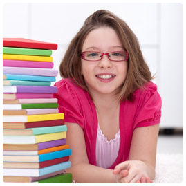 Girl With Books